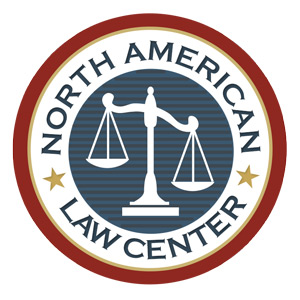 The Logo of the North American Law Center, NALC