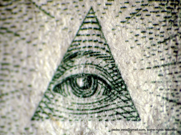 The "New World Order Eye," by Pedro Vera. | Creative Commons: Some rights reserved.